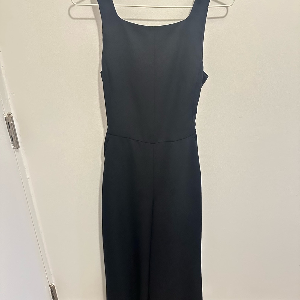 Aritzia Black Strapless Dress